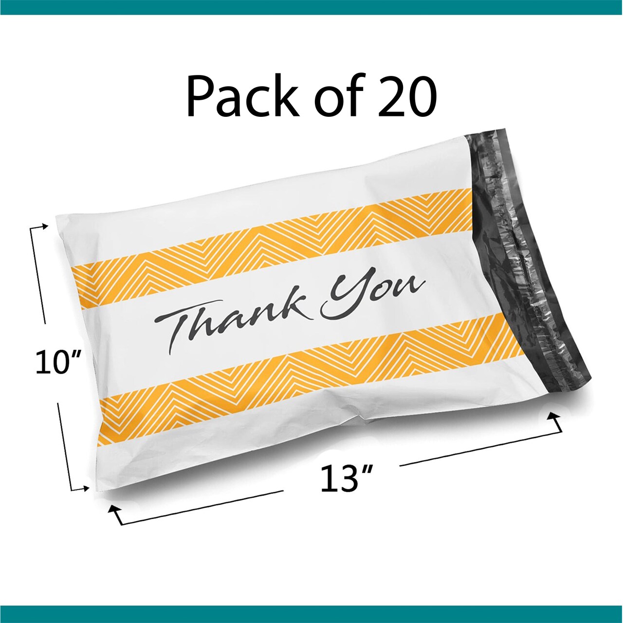 Glossy Design Poly Mailer Envelopes 10" x 13" Multi design, Weight 0.25 to 1 Ib